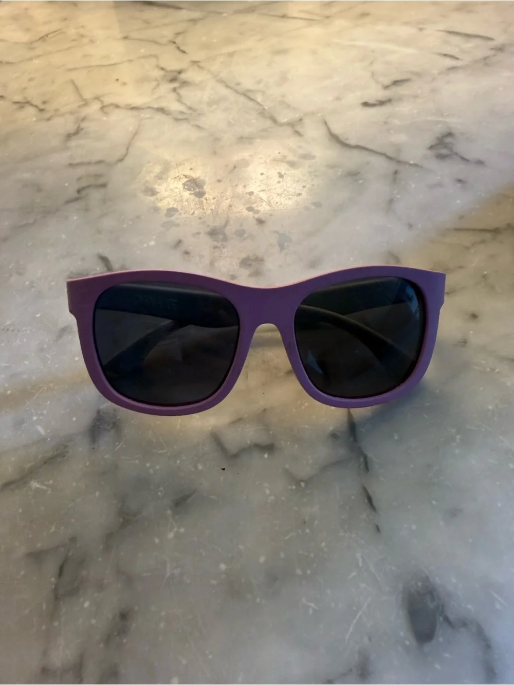 Babiators Pink Frame White Arms Kids Sunglasses
